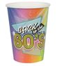 Imagens de Vasos Fiesta Años 80 Neón cartón (10 unidades)
