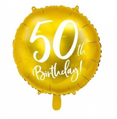 favorito montar haz Globo 50 Años Dorados (45cm)✔️ por sólo 0,99 €. Tienda Online. Envío en  24h. Fiestafacil.com. Fiestafacil.com✓. Artículos de decoración para  Fiestas.