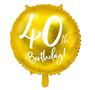 Picture of Globo 40 Años Dorados (45cm)