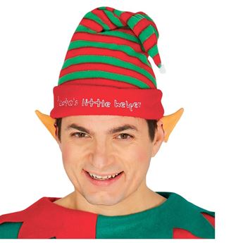 Imagen de Gorro Rayas Elfo Navidad