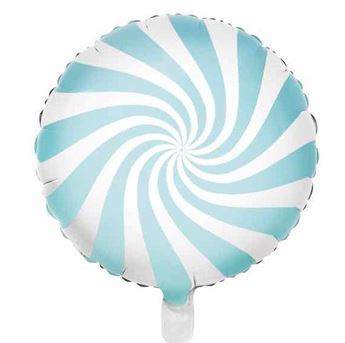 Imagen de Globo Caramelo Azul Claro (45cm)