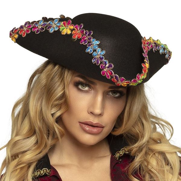 Disfraz de Pirata con sombrero para mujer