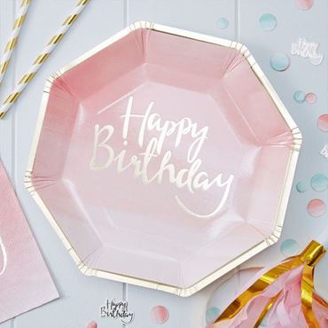 Platos para fiestas, cumpleaños infantiles, celebraciones y eventos. Platos  de Papel para Fiestas, Deshechables - Monouso