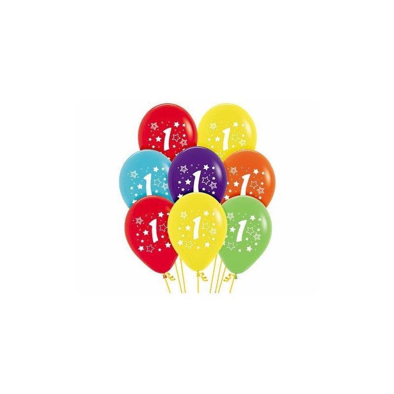 Comprar 12 Uds. Globos de cumpleaños para niño con globo con