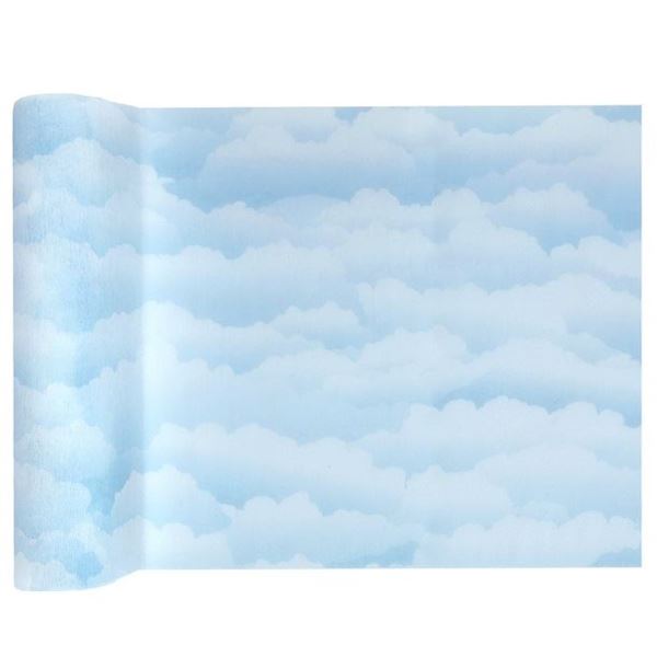 Imagen de Camino de Mesa Nubes Azul (5m)
