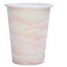 Imagen de Vasos Rosa Nubes Claro cartón (10 unidades)