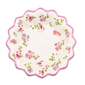 Picture of Platos Romántico Hondos cartón 24cm (8 uds.)