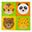 Imagens de Servilletas Mi Zoo Animales Infantil 33cm (16 uds.)