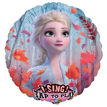 Imagen de Globo Musical Frozen Elsa XL (70cm)