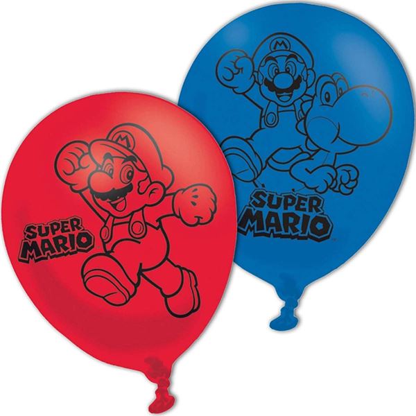 Mario Bros. Feliz Cumpleaños Globo 17″