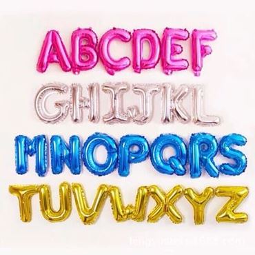 Imagen de categoría GLOBOS LETRAS