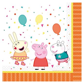 Picture of Servilletas Peppa Pig papel 33cm (16 unidades)