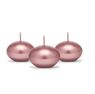 Imagen de Velas Flotantes Rosa Dorado (5 uds.)