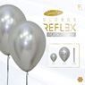 Imagen de Globos Réflex Plateados 13cm Sempertex R5-981 (50)