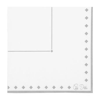 Picture of Servilletas Grace Plateadas Elegantes papel (16 unidades)