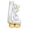 Picture of Globo LOVE con base sin helio (147cm)