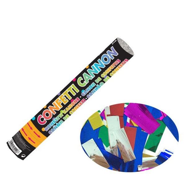 Imagen de Cañón de Confeti Multicolor (30cm)