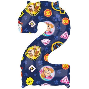 Imagen de Globo de La Patrulla Canina Número 2 (66cm)