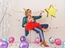 Imagen de Piñata estrella dorada (44cm)