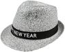 Imagen de Sombrero Happy New Year Plateado