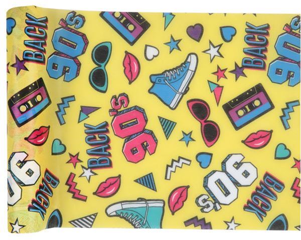 Imagen de Camino de Mesa Fiesta Años 90 (5m)
