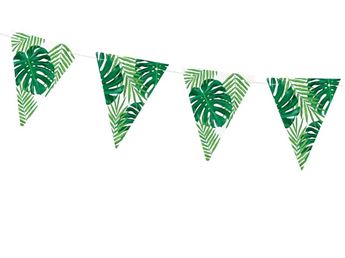 Imagen de Banderín Tropical Aloha cartón (1,3m)