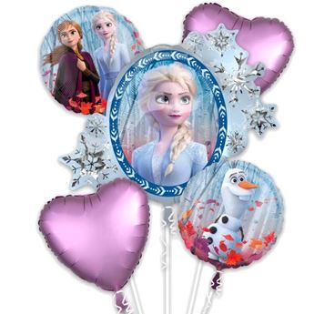 GENERICO Pack Decorativo para Cumpleaños Frozen Azul