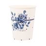 Imagens de Vasos English Rose cartón (8 uds)