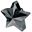 Imagen de Peso Globos Estrella Negra 170g