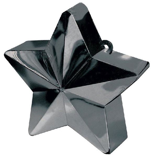 Imagen de Peso Globos Estrella Negra 170g