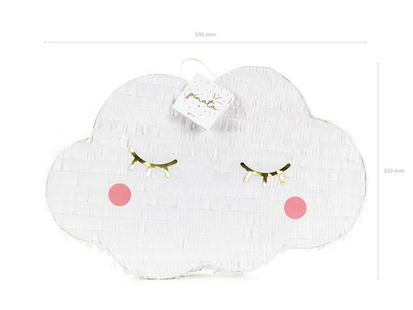 Imagen de Piñata de Nube 3D cartón (50cm)