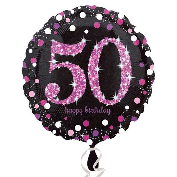 Imagen de Globo 50 Años Glamour (45cm)