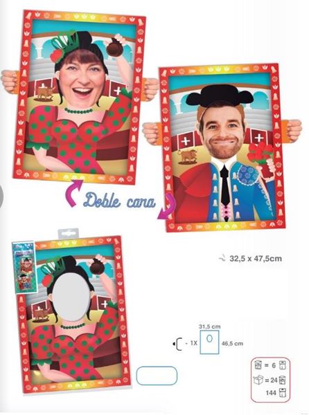 cubierta Desmenuzar Niños Marco Photocall Torero & Flamenca Reversible✓ por sólo 5,40 €. Tienda  Online. Envío en 24h. Fiestafacil.com. Fiestafacil.com✓. Artículos de  decoración para Fiestas.