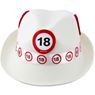 Picture of Sombrero señal de tráfico de 18 Cumpleaños