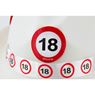 Picture of Sombrero señal de tráfico de 18 Cumpleaños