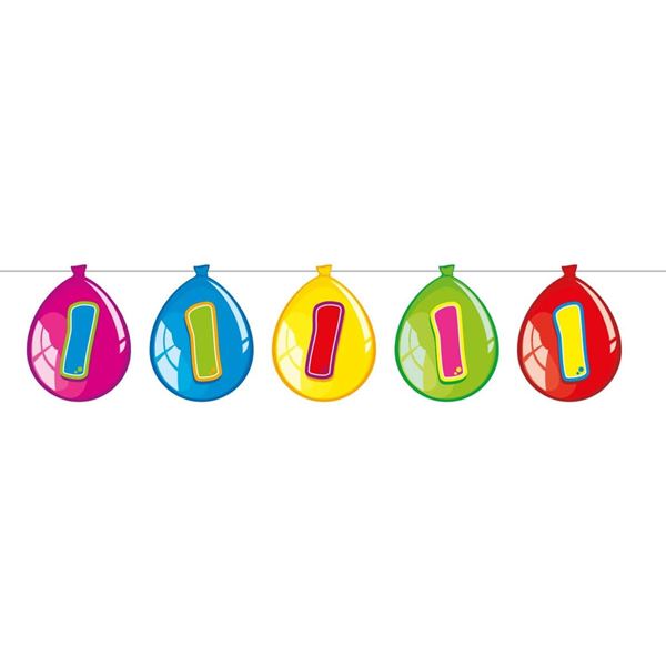 Imagen de Guirnalda de Globos 1 Año (10m)