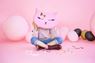 Imagen de Piñata de Gato Rosa 3D (35cm)