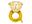 Picture of Globo Foil Anillo de Compromiso (75cm)