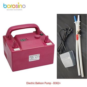 Picture of Inflador eléctrico 2 boquillas + temporizador + insider + pedal