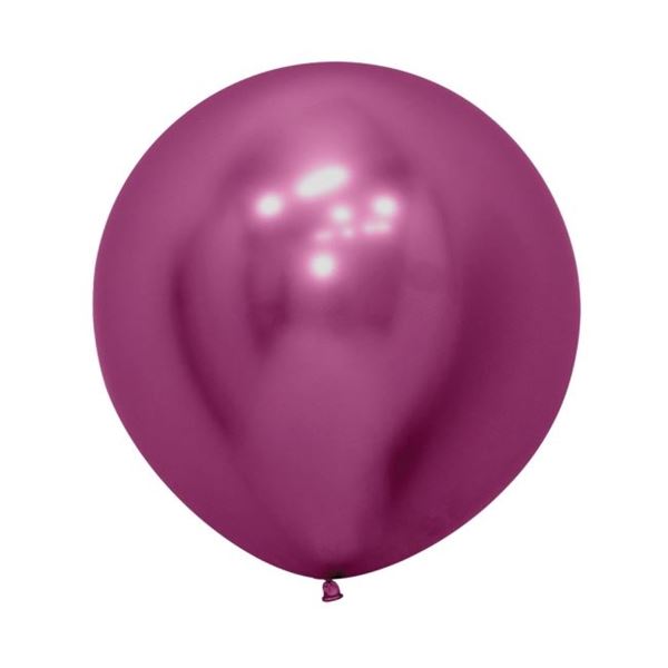 Picture of Globos Réflex Fucsia 60cm Sempertex R24-912 (10)