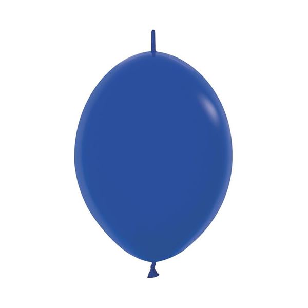 Imagen de Globos Azul Real Fashion Sólido 30cm Cadena Sempertex LOL-041 (25)