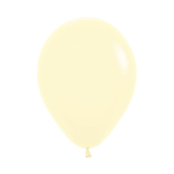 Picture of Globos Amarillo Pastel 30cm Sempertex R12-620-12 (12)