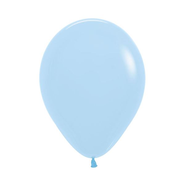 Globos Azul Pastel 30cm Sempertex R12-640-12 (12)✔️ por sólo 2