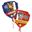 Picture of Globo de La Patrulla Canina Chase y Marshall XXL (68cm)