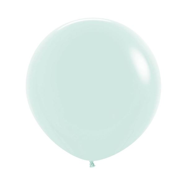 Picture of Globos Verde Pastel 60cm Sempertex R24-630 (10)