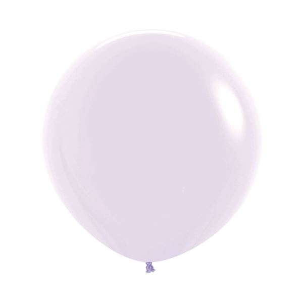 Picture of Globos Lila Pastel 60cm Sempertex R24-650 (10)