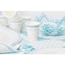 Imagen de Platos hondos puntos Azules Dulce cartón 24cm (8)