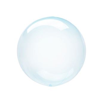 Imagens de Globo Burbuja Transparente Azul plástico (25cm)