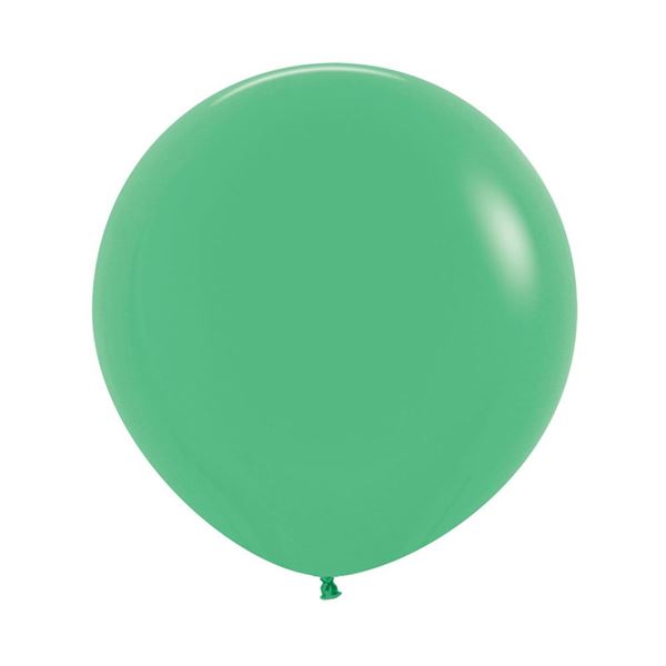 Imagen de Globos Verdes Fashion Sólido 92cm Sempertex R36-030 (10)