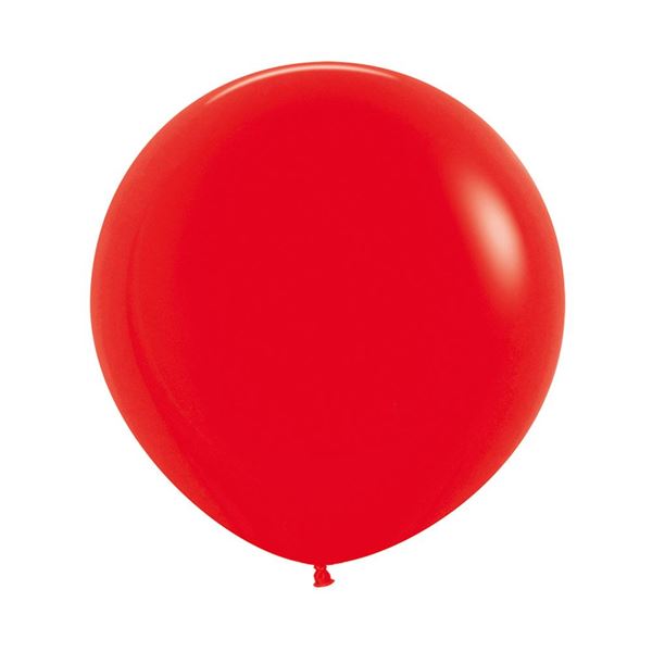 Imagens de Globos Rojos Fashion Sólido 60cm Sempertex R24-015 (10)